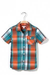 Basic Karohemd aus Baumwolle