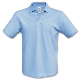 Basic Polo hellblau