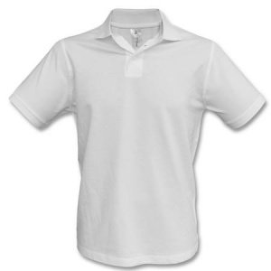 Basic Polo weiss