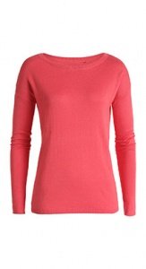 Basic Pulli aus Viskose-Baumwolle