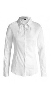 Basic Stretch Hemdbluse