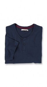 Basic-T-Shirt aus weicher Baumwolle