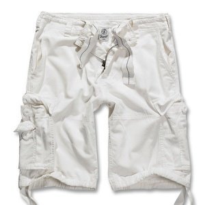 Basic Vintage Shorts Cargo weiss