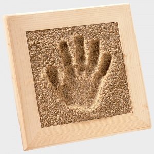 Bastelset "Sand Memories" mit Holzrahmen