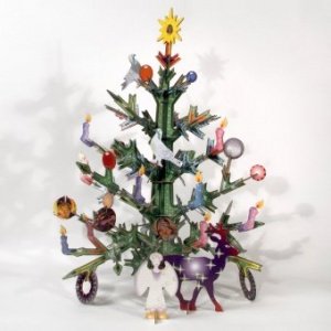 Bastelspielzeug Totem X-Mas Tree