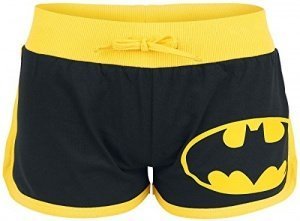 Batman Logo Girl-Hot-Pant schwarz
