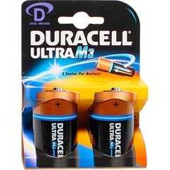 Batterie Duracell Ultra Typ D (2er)