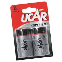 Batterie UCAR Super Life Typ D (2er)