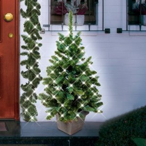 Batteriebetriebener LED- Weihnachtsbaum 