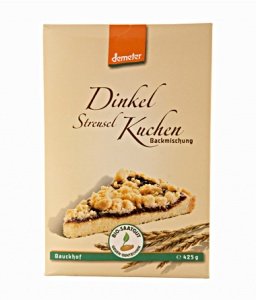 Bauckhof Naturkost Dinkel Kuchen -Streus