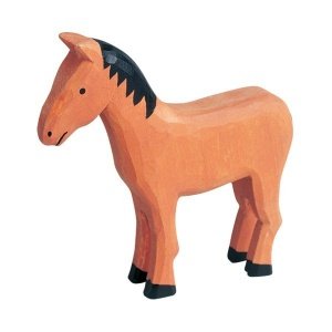 Bauernhoftiere Pferd aus Holz von Bino S