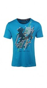 Baumw. Jersey Print T-Shirt