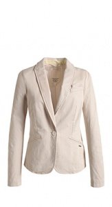 Baumwoll-Blazer mit Lycra®