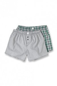 Baumwoll-Boxer-Shorts im Doppelpack