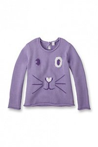 Baumwoll Grobstrickpulli