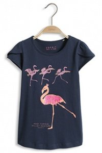 Baumwoll Jersey Artwork T-Shirt