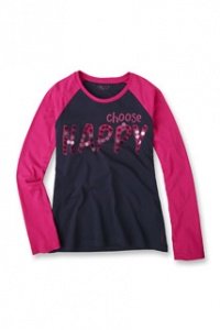 Baumwoll Jersey Colourblock-Shirt