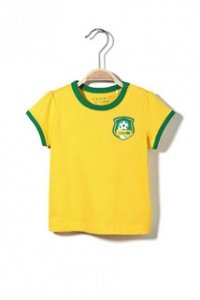 Baumwoll Jersey Fußball T-Shirt