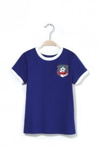 Baumwoll Jersey Fußball T-Shirt