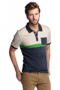 Baumwoll Jersey Polo