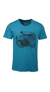 Baumwoll Jersey Print T-Shirt