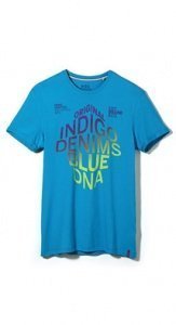 Baumwoll Jersey Print T-Shirt