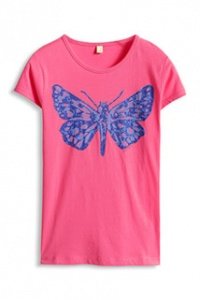 Baumwoll Jersey Print T-Shirt