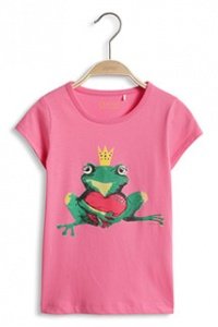 Baumwoll Jersey Print T-Shirt