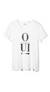 Baumwoll Jersey Print T-Shirt