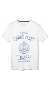 Baumwoll Jersey Print T-Shirt