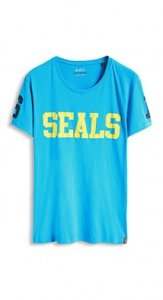 Baumwoll Jersey Print T-Shirt