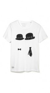 Baumwoll Jersey Print T-Shirt