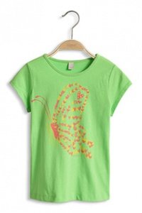 Baumwoll Jersey Print T-Shirt