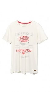 Baumwoll Jersey Print T-Shirt