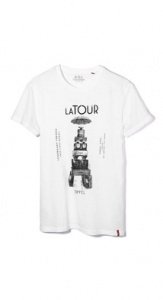 Baumwoll Jersey Print T-Shirt