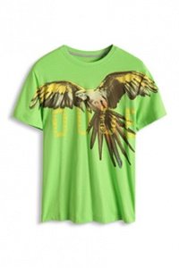 Baumwoll Jersey Print T-Shirt