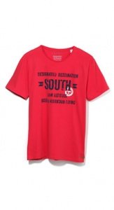 Baumwoll Jersey Print T-Shirt