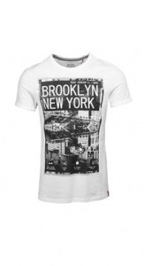 Baumwoll Jersey Print T-Shirt