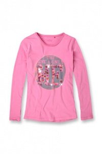 Baumwoll Jersey Print T-Shirt