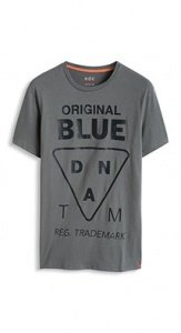 Baumwoll Jersey Print T-Shirt