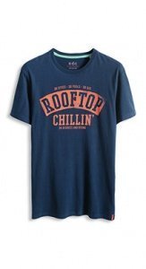 Baumwoll Jersey Print T-Shirt