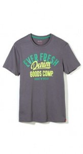 Baumwoll Jersey Print T-Shirt