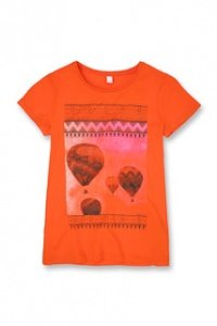 Baumwoll Jersey Print T-Shirt