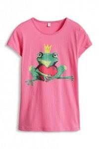 Baumwoll Jersey Print T-Shirt