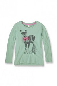 Baumwoll Jersey Print T-Shirt