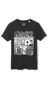 Baumwoll Jersey Retro Print T-Shirt