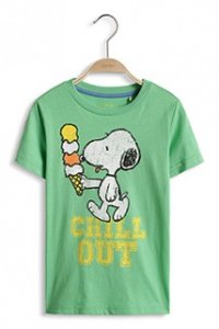 Baumwoll Jersey Snoopy T-Shirt