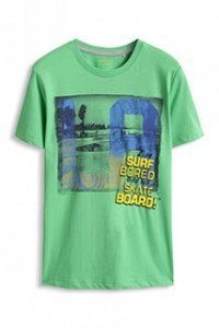 Baumwoll Jersey Statement T-Shirt