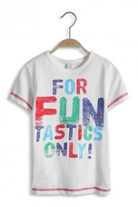 Baumwoll Jersey Statement T-Shirt