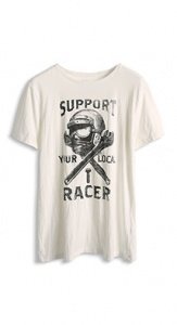 Baumwoll Jersey Statement T-Shirt